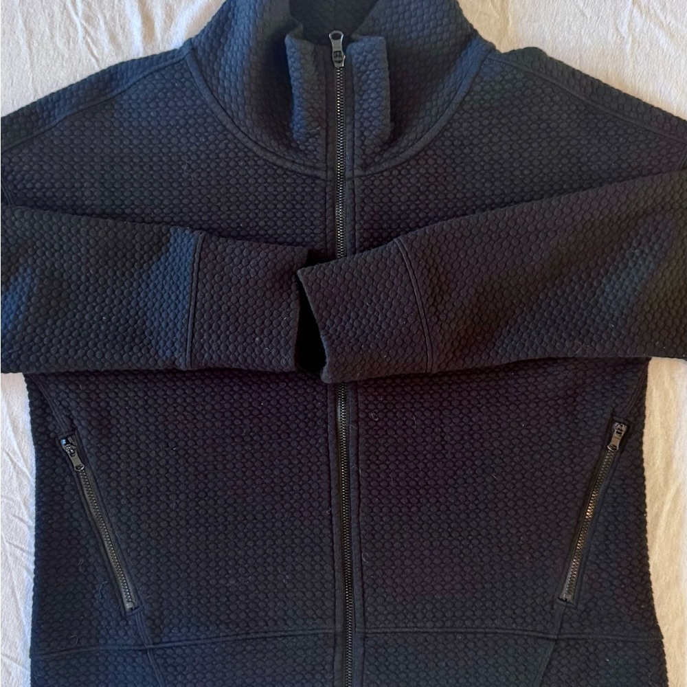 CALIA by Carrie Underwood Black Quilted Full-Zip Jacket - Picture 1 of 6